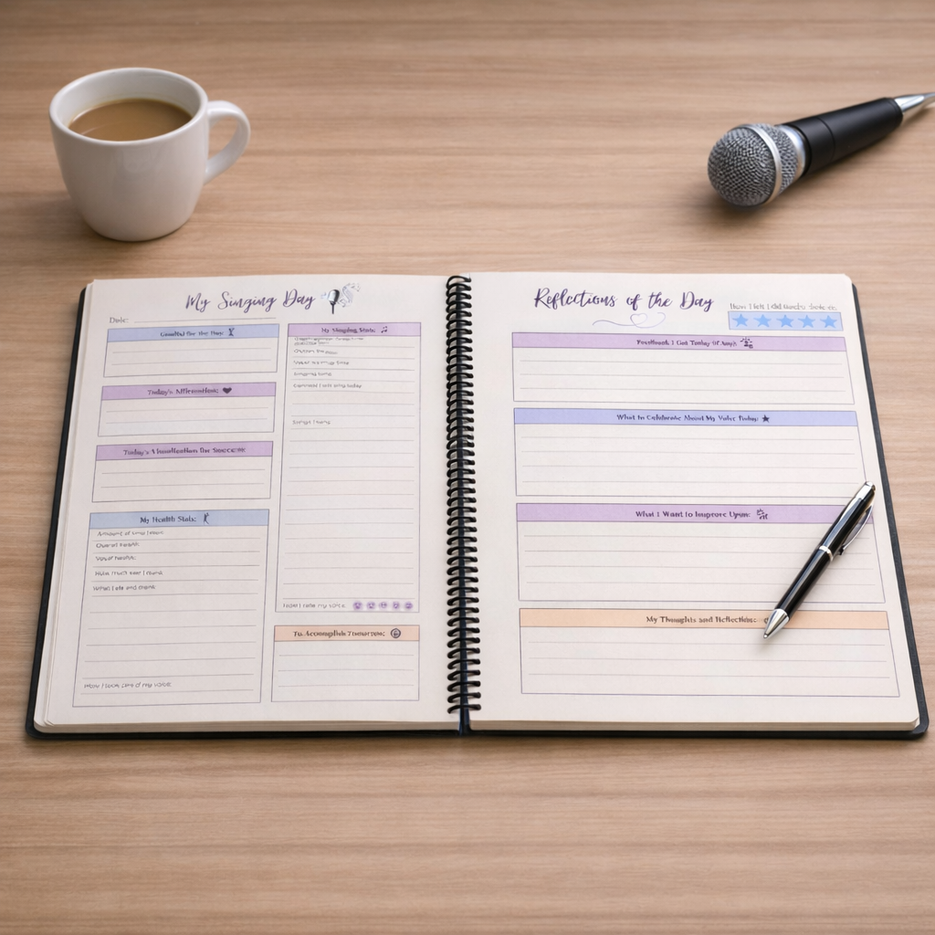 SINGING JOURNAL BY STELLA JASMIN