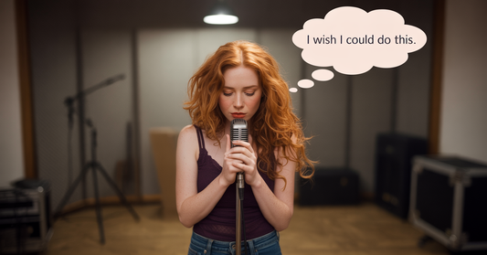 Blog Post for Why You Feel Too Shy to SIng (And How to Gently Break Through), from The Singing Journey