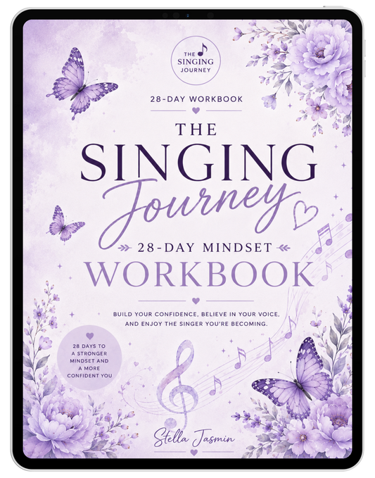 The Singing Journey Mindset 28-Day Digital Workbook