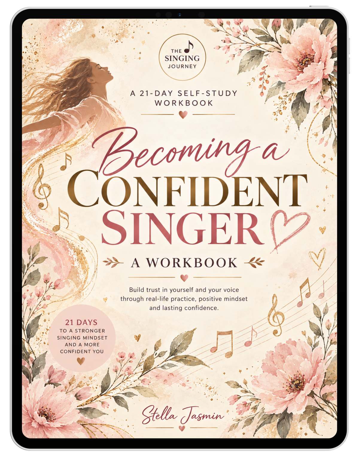 The Singing Journey 21-Day to Becoming A Confident Singer Digital Workbook