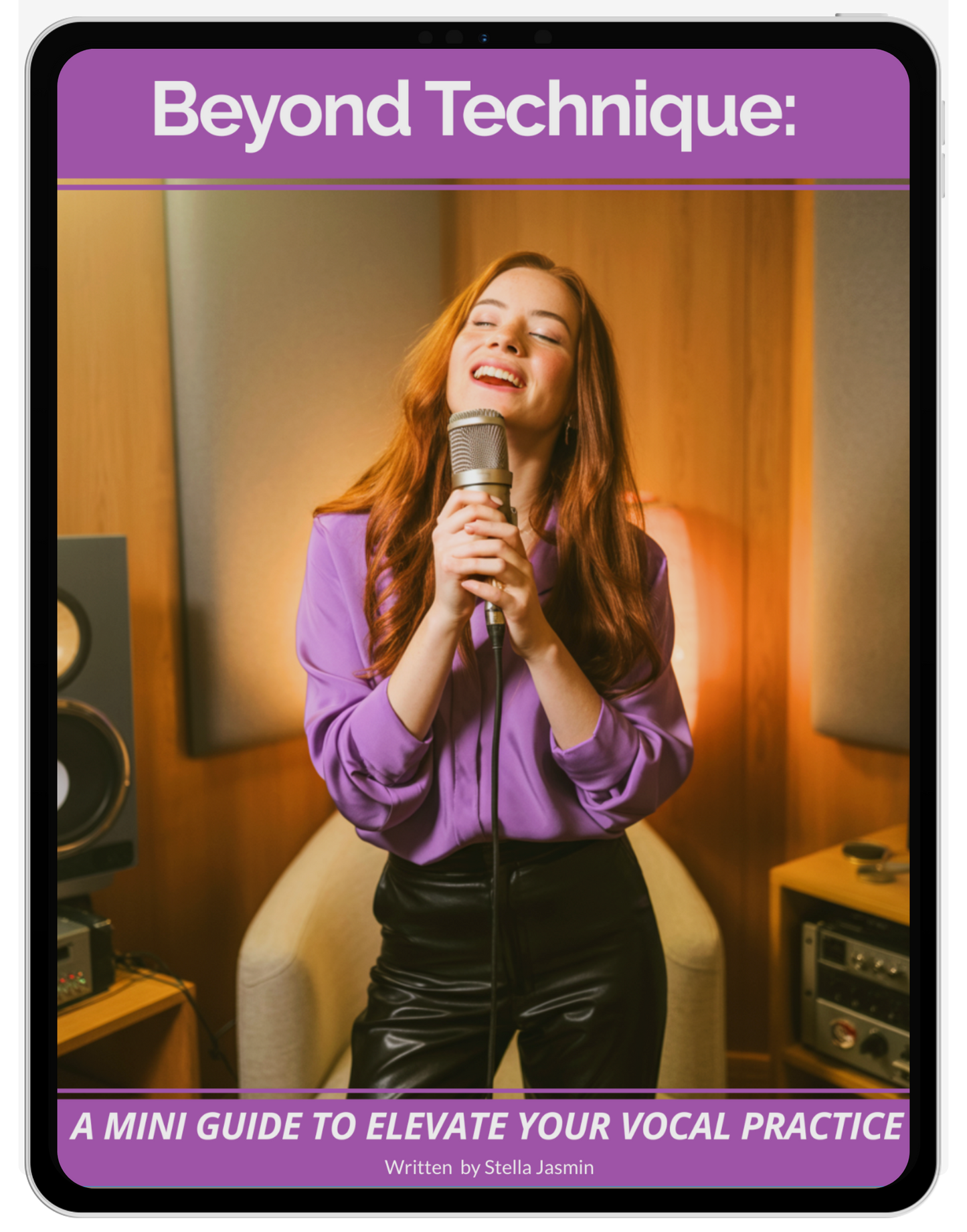 Beyond Technique: A Mini Guide to Elevate Your Vocal Practice E-book