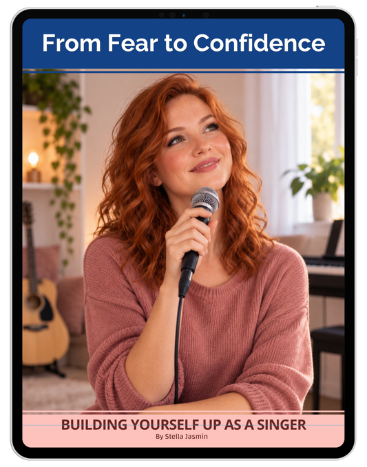 From Fear to Confidence -  Building Yourself Up as a Singer E-book